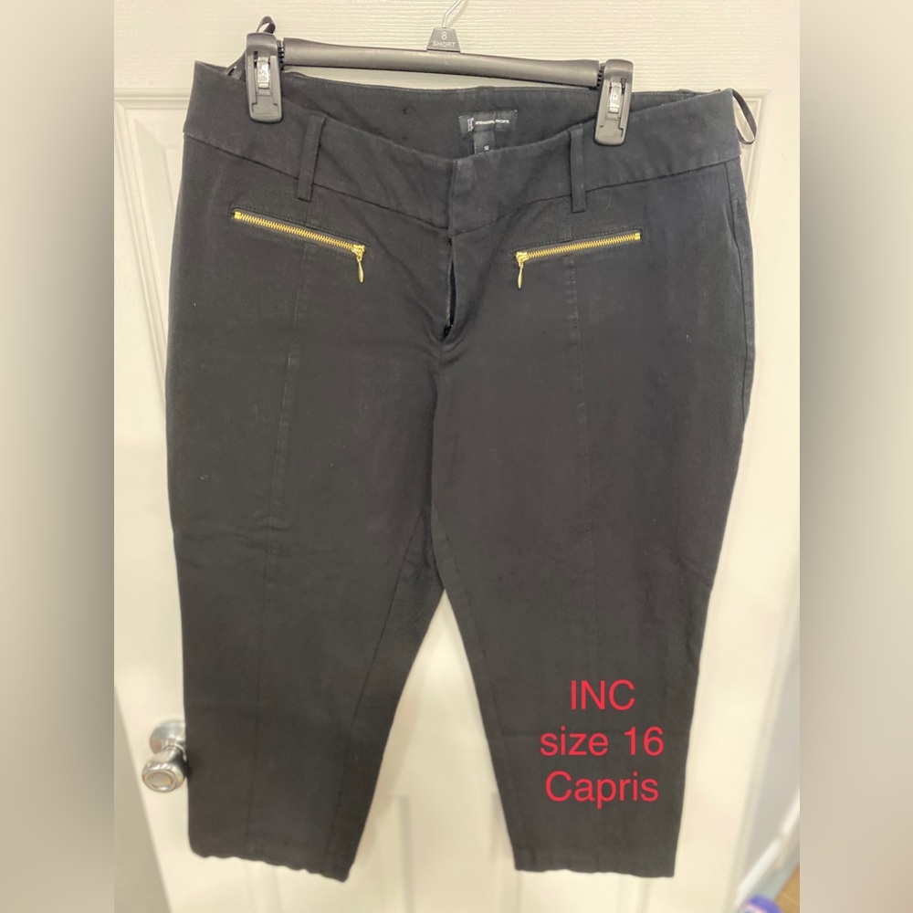 Black capris in great condition.